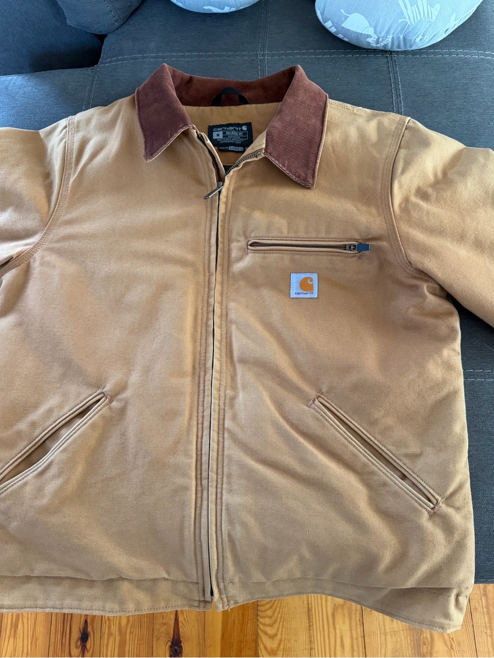 Detroit Carhartt Men's Brown Jacket